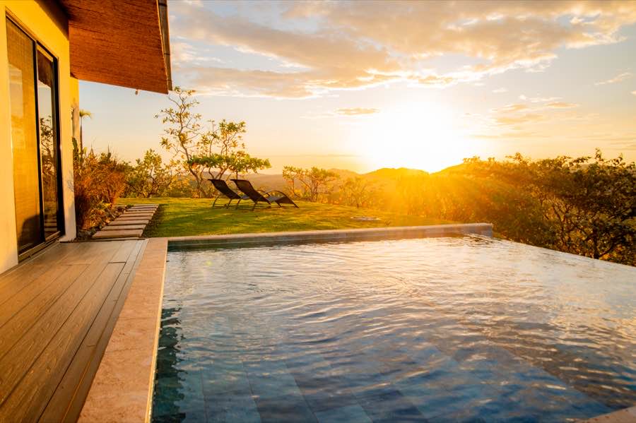 Poolside at Casa Toltec
