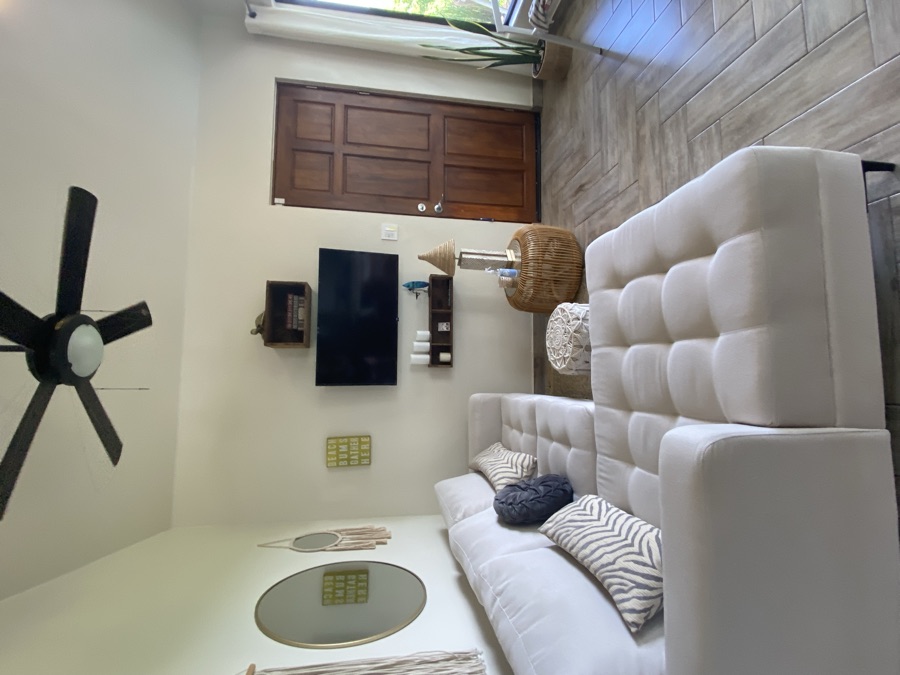 The sitting room at Casa Lunax